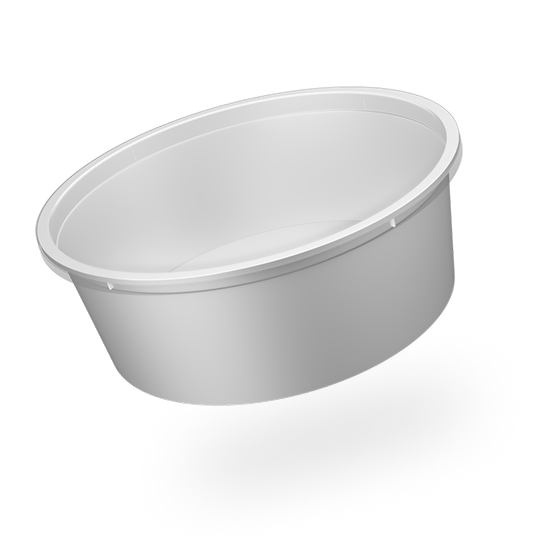 750 ml Flat Round