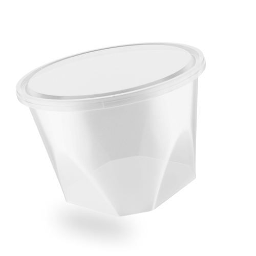 500 ml Round Square